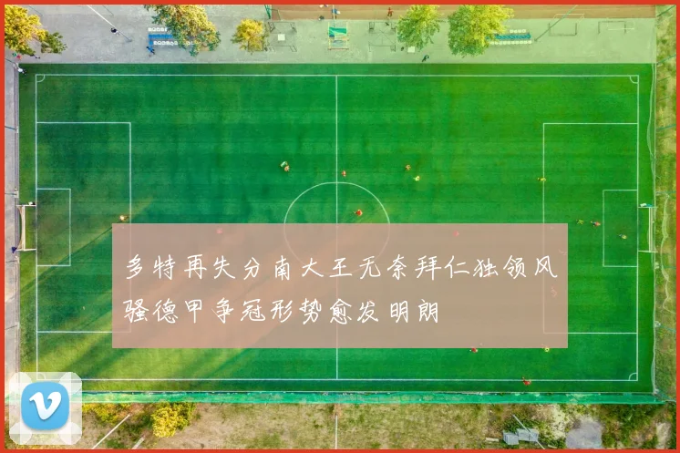 多特再失分南大王无奈拜仁独领风骚德甲争冠形势愈发明朗