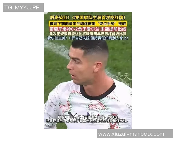 爱尔兰主帅指责C罗影响裁判判罚引发争议与讨论